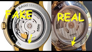 Rado watch real vs fake. How to spot fake Rado wrist watches