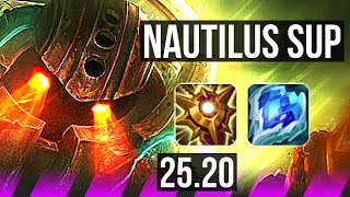 NAUTILUS & Senna vs SORAKA & Zeri (SUP) | EUW Master | 25.20