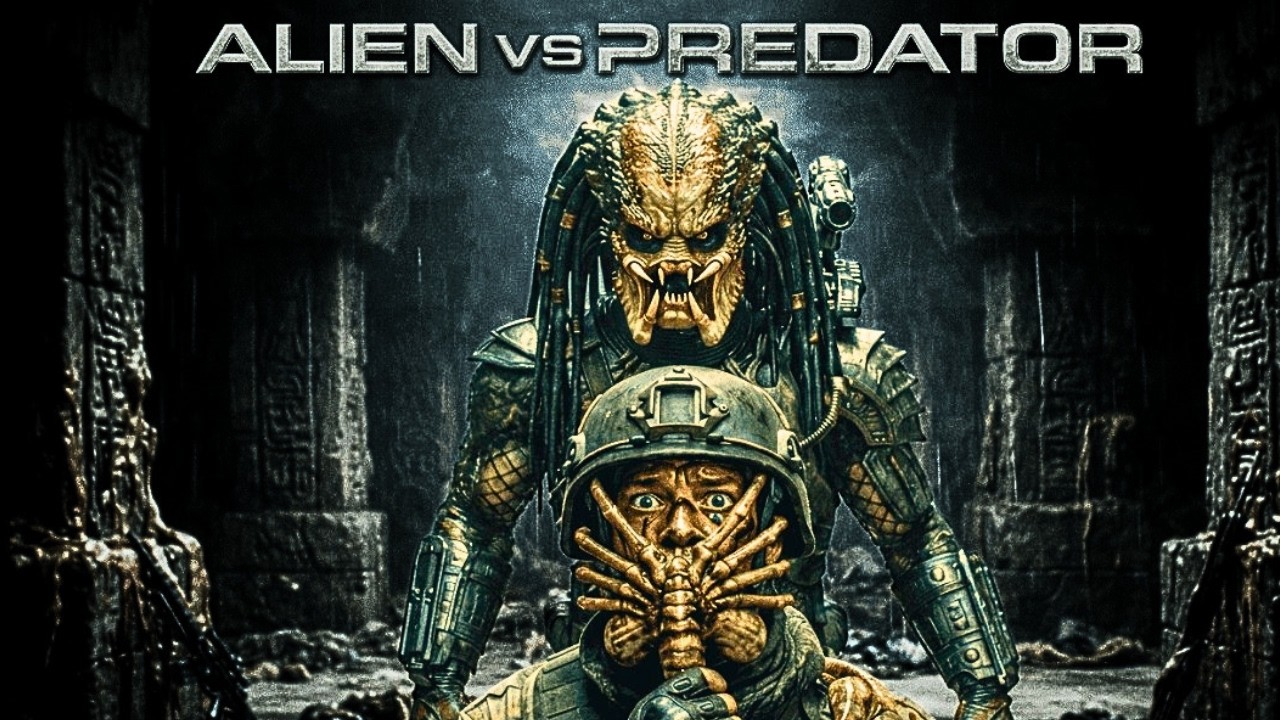 Predator vs Alien Queen — The Hive Falls | Final Hunt - YouTube