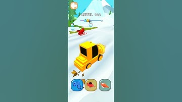 Shape Transform & Shifting All level Android iOS game 🎯🎮 #runner #car #cargame #game #shape #car