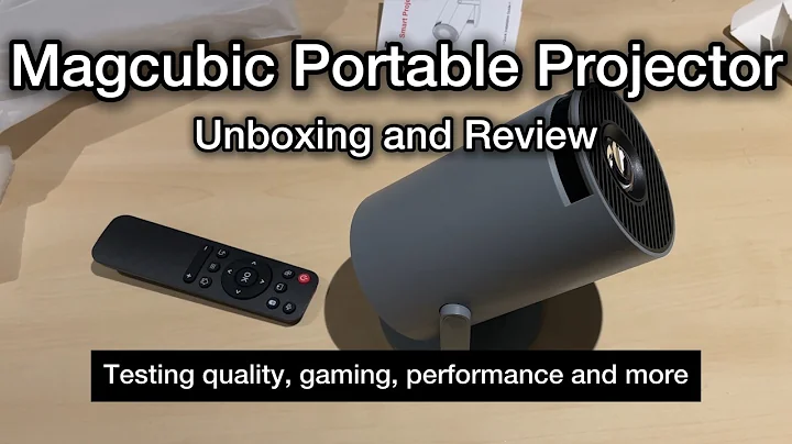 Magcubic Portable Projector (HY300 Pro) - Unboxing and Review