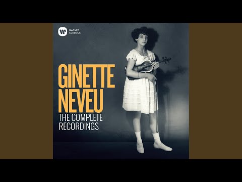 Sicilienne in E-Flat Major (Arr. Dushkin for Violin and Piano)