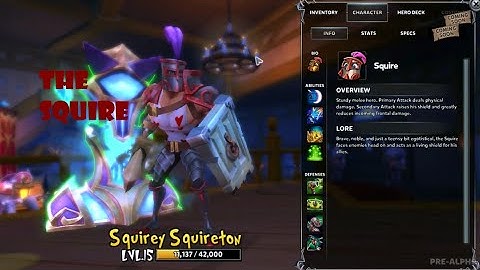 The Squire in Dungeon Defenders 2