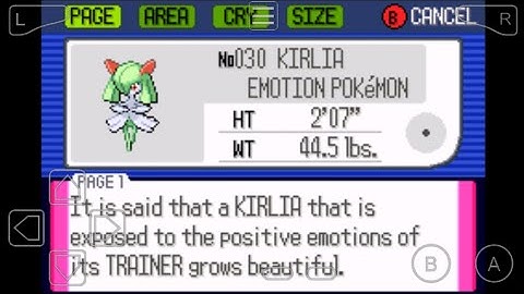 030: How to Evolve Ralts into Kirlia in Pokemon Ruby!