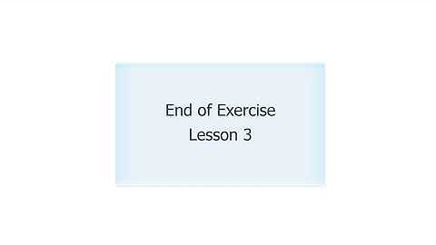 OpenMRS Exercise : Lesson 3