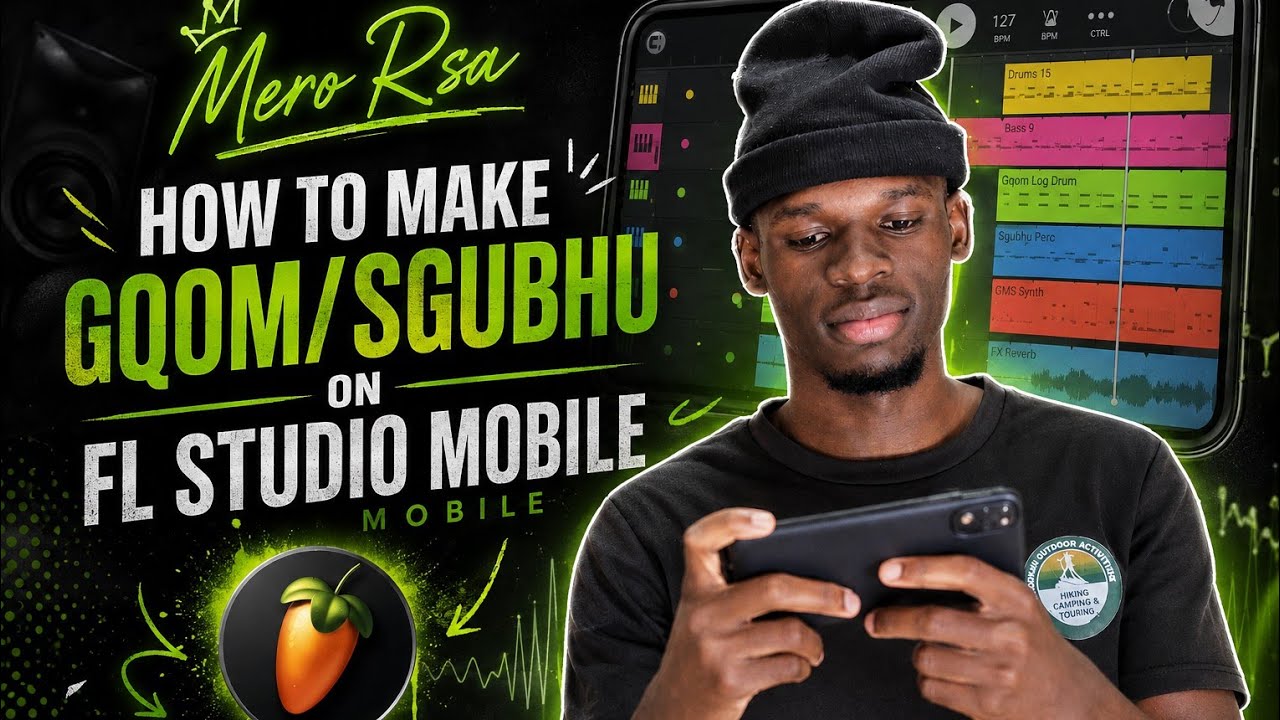 Part 2 how to make Gqom on fl studio mobile 2026 (Mero Rsa) - YouTube