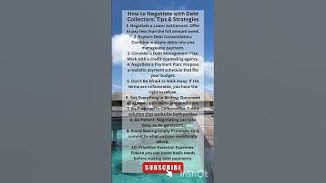 How to Negotiate with Debt Collectors: Tips & Strategies