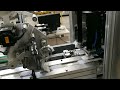 Fully automatic wet wipes plastic lid gluing machine