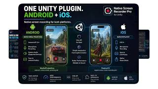 Add Game Recording to Unity in Minutes | Unity Screen Recorder Plugin for Android & iOS screenshot 3