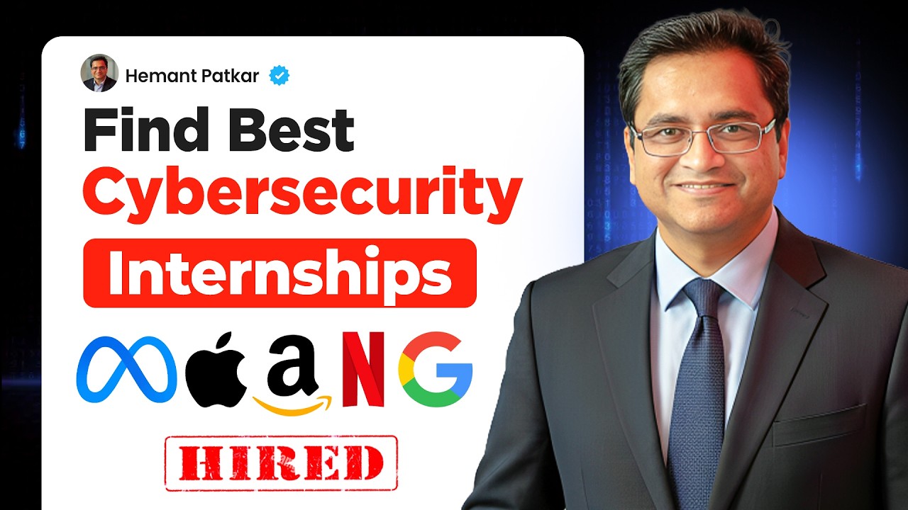 No Experience? How to Get Cybersecurity Internships in 2026 - YouTube