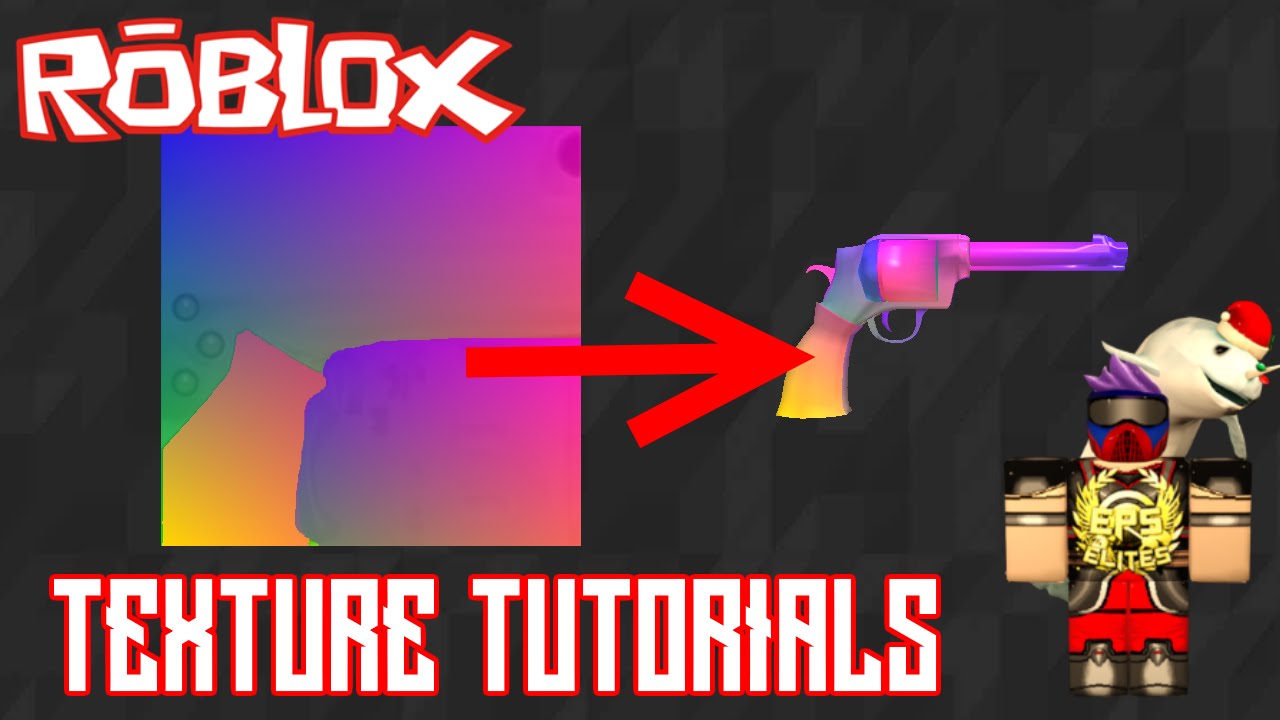 Roblox Texture Tutorials Fade Gun Youtube - roblox general texture