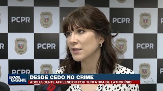 Adolescente É Apreendido Por Tentativa De Latrocínio Em Londrina