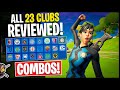 COMBOS for EVERY New Football (Soccer) Club! (Fortnite Battle Royale)