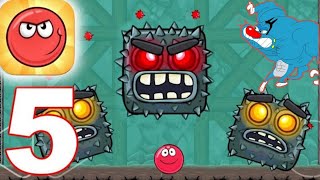 Oggy is going to deep forest : Red ball 4 part 5 #redball4 #oggy