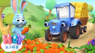 Den Blåa Traktorn 🚜 Barnsånger Svenska | HeyKids