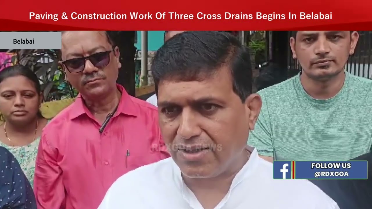 Paving & Construction Work Of Three Cross Drains Begins In Belabai
