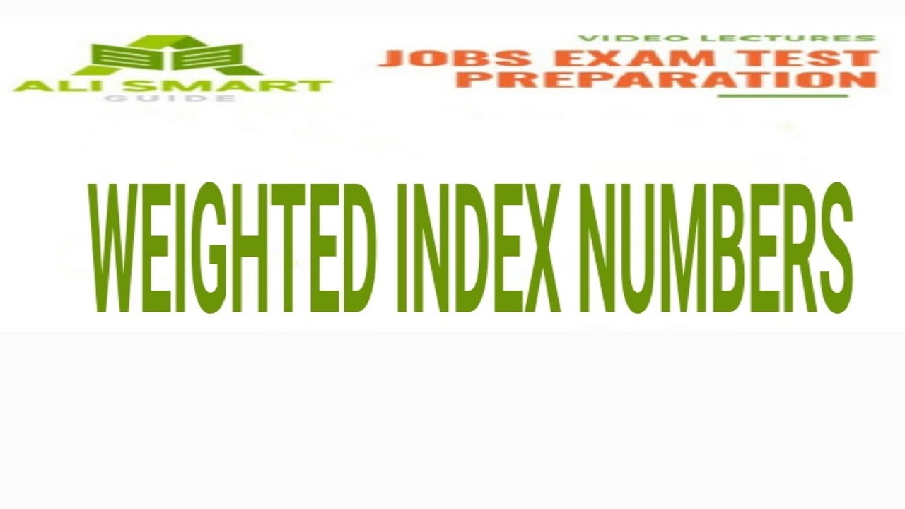 Weighted Price Index Numbers Lecture 3 YouTube weighted-price-index-numbers-lecture-3-youtube
