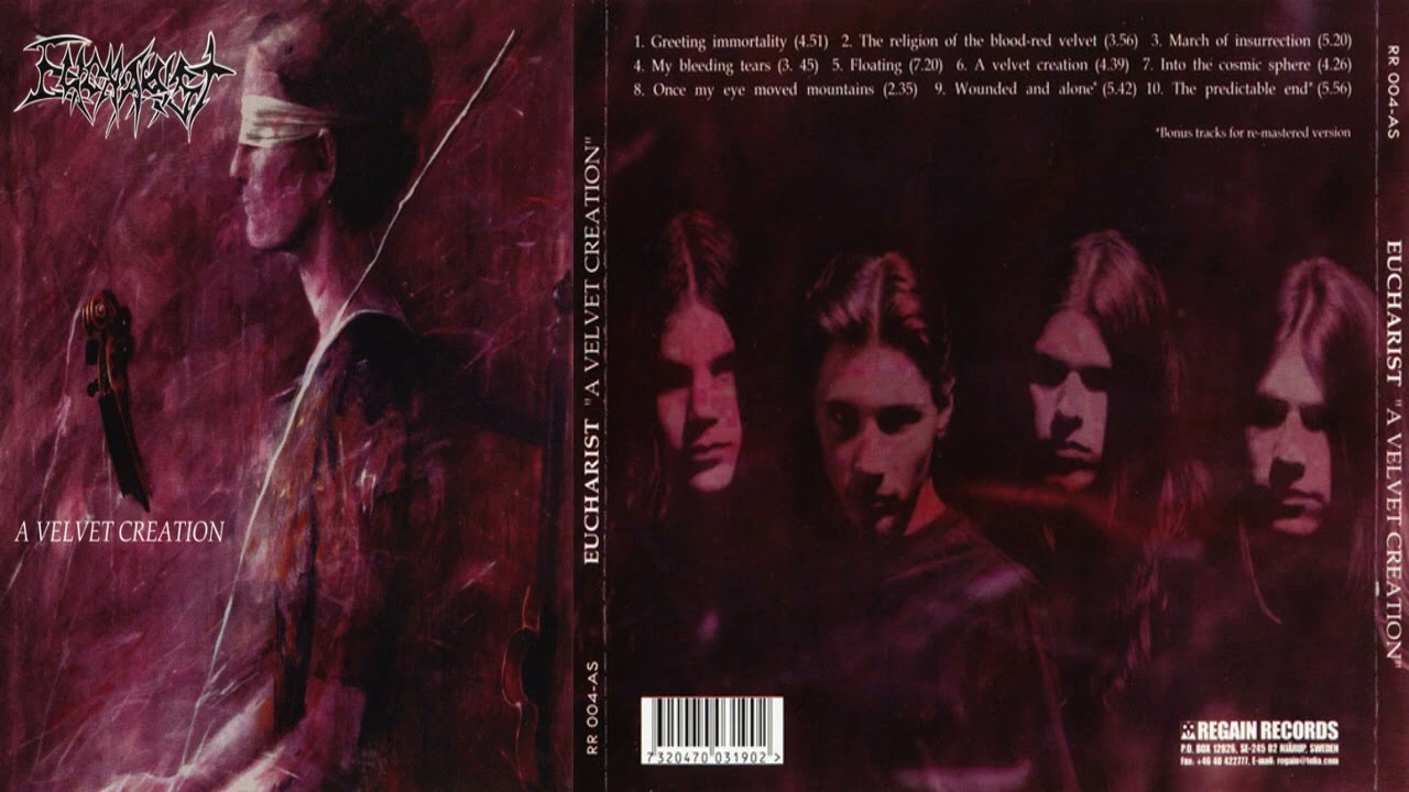 Eucharist | Sweden |1993| A Velvet Creation | Full Album | Melodic Death  Metal | Melodic Black Metal