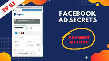 EP03 - How To Add Payment Method   | FB Ads Secrets |  make money online 2021