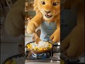 Flavour Full Mango Rice🦁|@Veggie_Roar #mangorice #ytshorts #southindian #rawmangorice #animalshorts