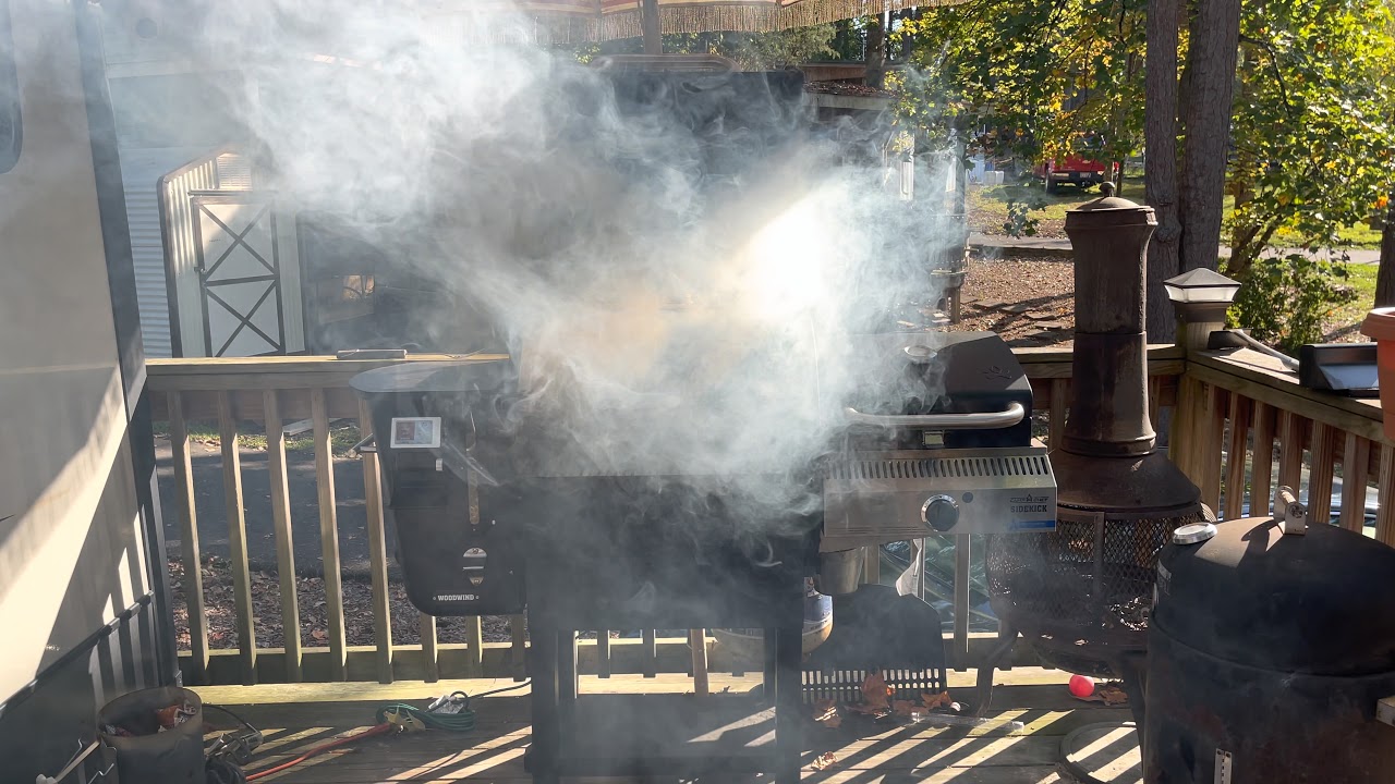 Camp Chef Woodwind WiFi 24 Start up. BBQ Teacher Video Tutorials