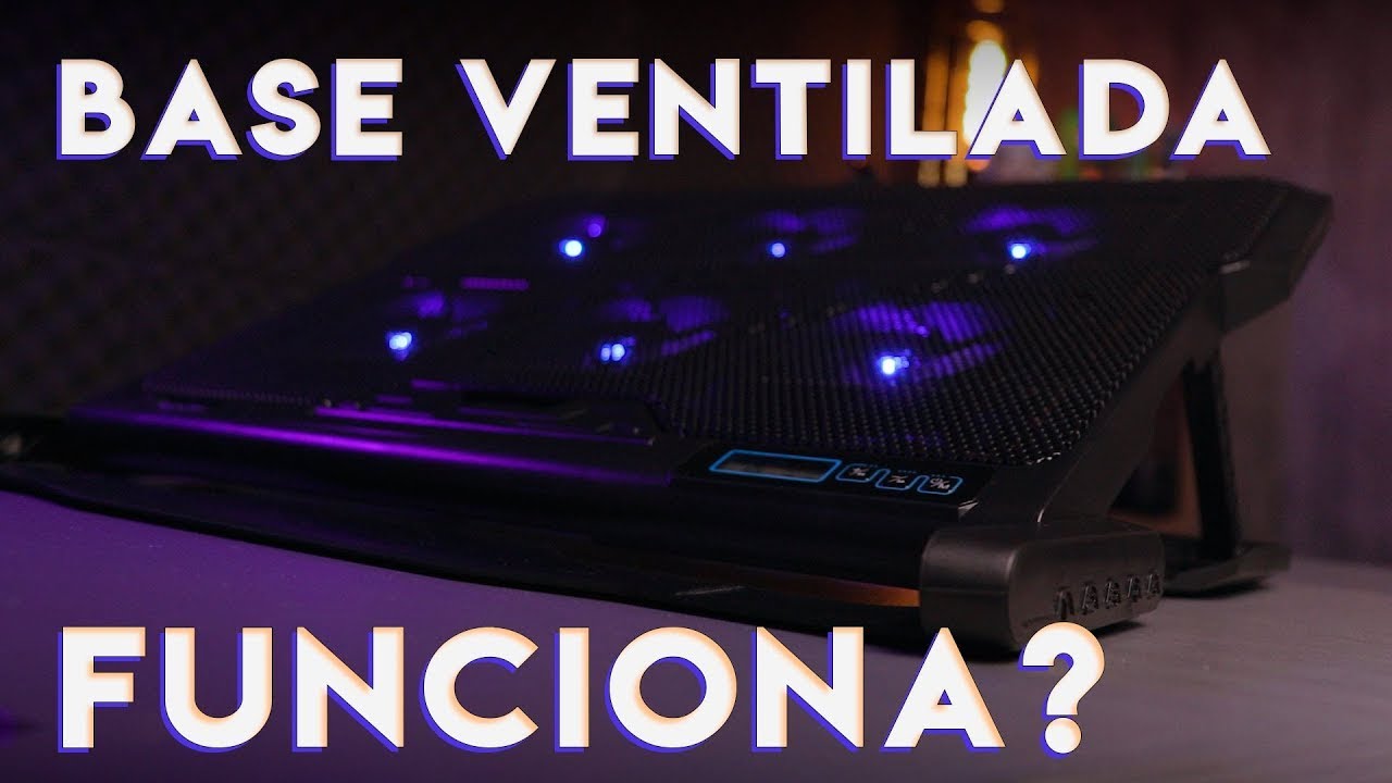 Unboxing&Review | BaseVentilada Gamer Multilaser AC282 no ASUS X555LF (2016)