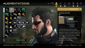 Deus Ex: Mankind Divided - Augmentations: Hacking Capture, Camera, Robot & Turret Domination