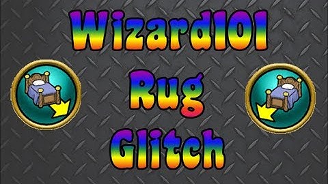 Wizard101 - How to Rug Glitch and Float Items EASY