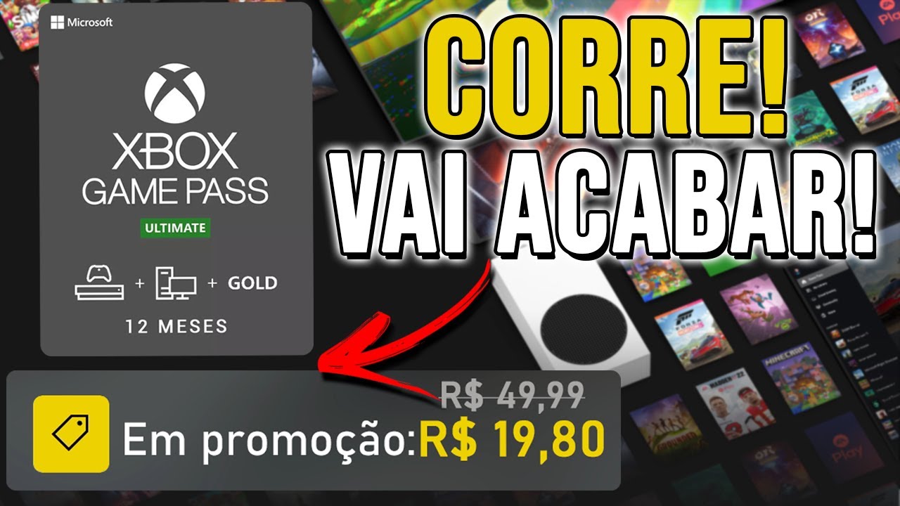 COMO ASSINAR GAME PASS ULTIMATE POR R$ 5,00 - VOLTOU A PROMOÇÃO DO PRIMEIRO  MÊS POR 5 REAIS 