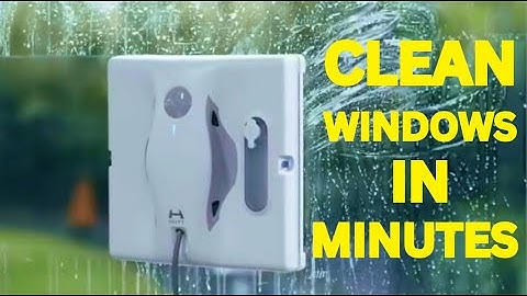 HUTT W8 Window Cleaner Robot - AI-Powered Cleaning with Auto Water Spray & Anti-Falling Laser Sensor