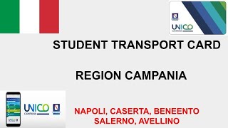 HOW TO RENEW UNICO CAMPANIA STUDENT TRANSPORT CARD (REGION CAMPANIA) #italy #students #transport screenshot 2