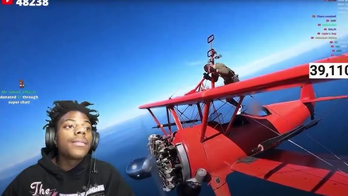 IShowSpeed đang cân nhắc kỷ niệm 40 triệu người đăng ký YouTube bằng cách “đi bộ trên cánh” - YouTube