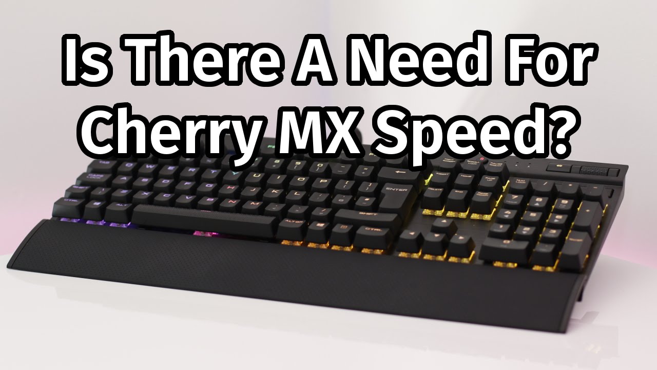 RGB Rapidfire Review - Cherry MX Speed! - YouTube