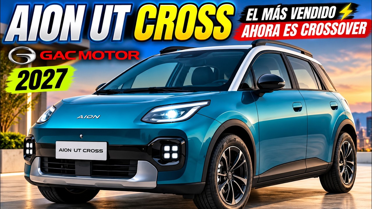 🚘🔥 GAC AION UT CROSS 2027: ¡El Eléctrico que Ahora Parece una SUV!