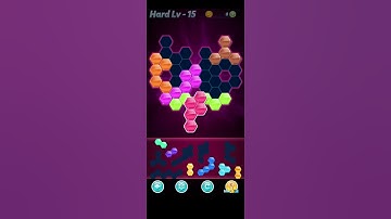 Block! Hexa Puzzle~HexaMage B block 10 to 11 levels~ level-15