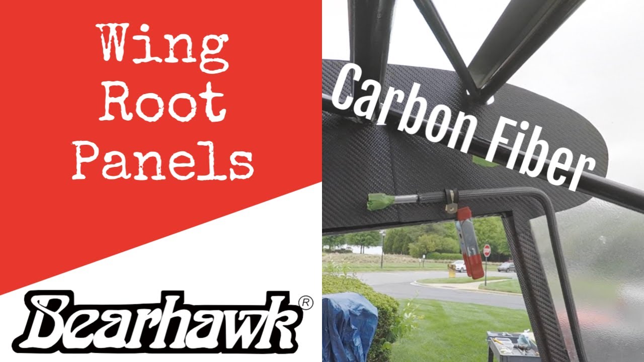 BEARHAWK ~ Carbon Fiber Wing Root Panels! - YouTube