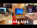 study tips for back to school!