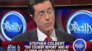 Stephen Colbert on The O'Reilly Factor
