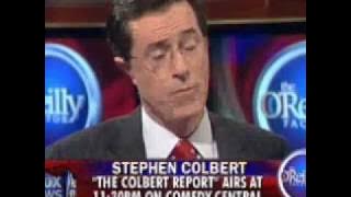 Stephen Colbert on The O'Reilly Factor