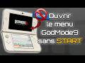 Votre bouton START est cassé ? Accédez quand même au menu GodMode9