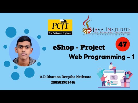 Web Project Task 47 | 1st Year | Semester 01 | Java Institute | A.D.Dharana Deeptha Nethsara