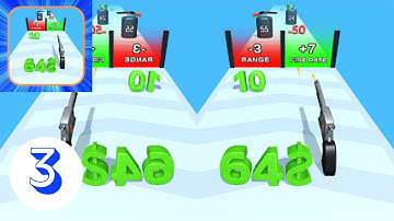 Money Merge Shoot! Gun Rush 3D All Levels Gameplay Part 3 - Android, iOS
