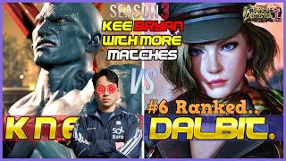 T8 S3 ▰ KNEE (Bryan) Vs DAL-BIT06 (#6 Ranked Nina) ▰ Tekken 8 High Level Gameplay