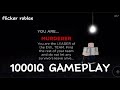 Smartest play in flicker roblox murderer role