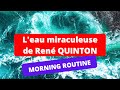 Eau de mer quinton  les bienfaits de cette eau miraculeuse 