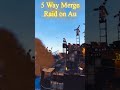 When the 321 HITS on Vital Rust Au10x 5 Way Merge Raid on ELITE Clan (70 vs 31 )
