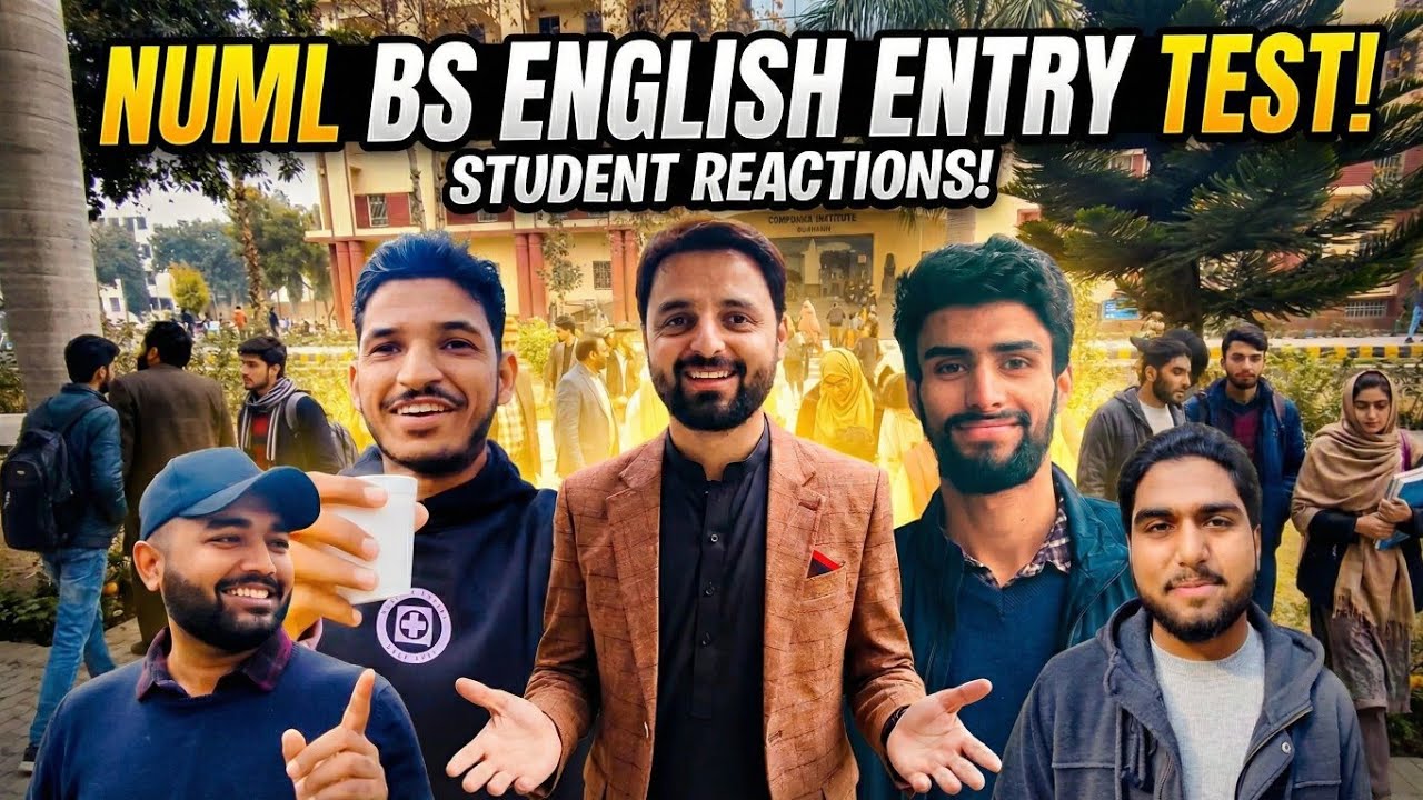 Numl Islamabad Entry Test Vlog | Dost Vlog|  Numl University |