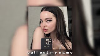 call out my name - the weeknd (sped up)