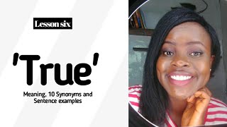 Synonyms of True- Lesson six | Learn English with Ruth