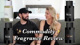 COMMODITY Fragrance Review with My Fiancé | Lucy Gregson